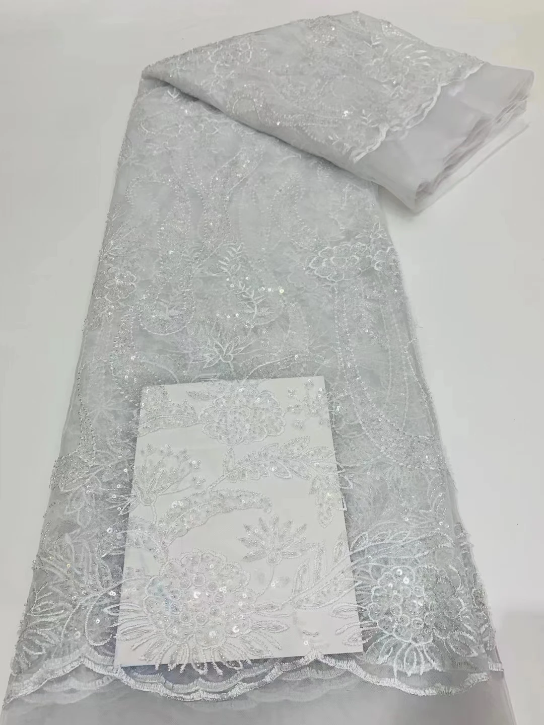 Новое популярное стильное кружевное платье с блестками и вышивкой бисером