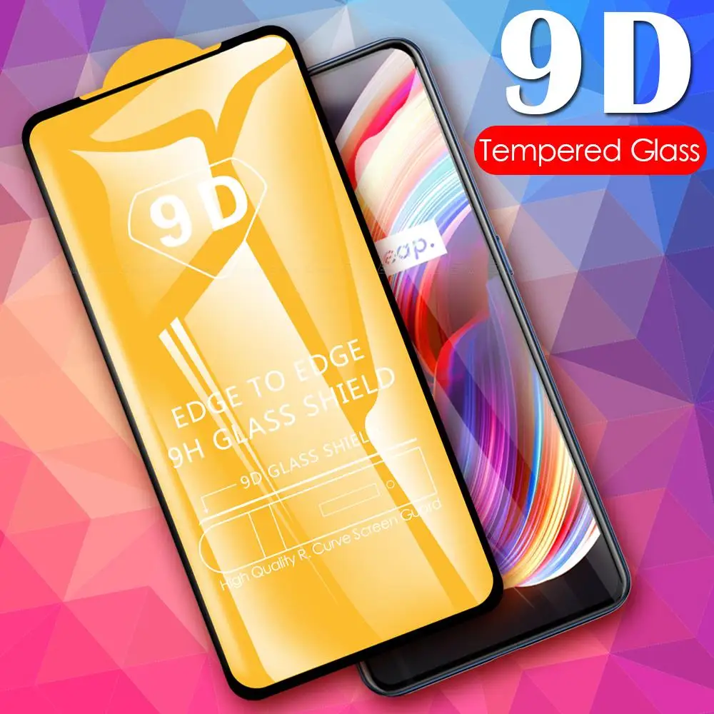 

9D Full Cover Tempered Glass For Realme GT 5G Neo 2 2T X7 X3 Super Zoom X2 X50 Pro Max X50m Screen Protector Protective Film