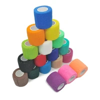bandage 1 pack outdoor sports elastic 4 6cm color wrap tape antibacterial breathable finger joint knee first aid kit pet tape