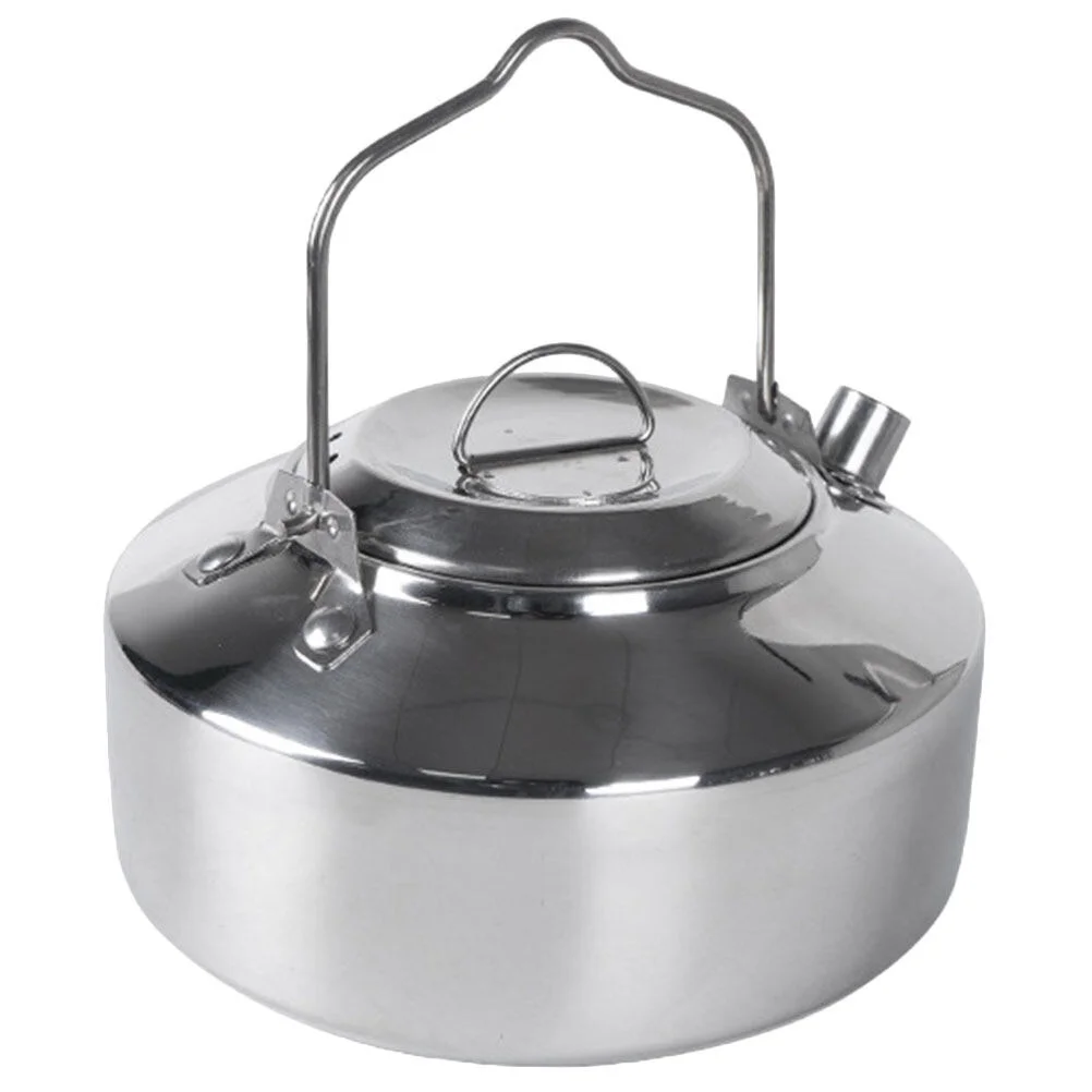 

Outdoor Product Professional Stovetop Kettle Kitchen Water Tea Pots Stainless Steel Wear-resistant Portable