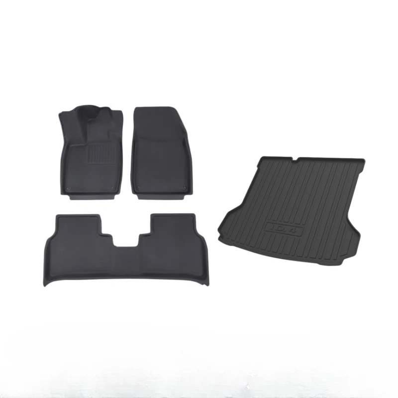 BAFIRE 3D коврики для пола под заказ для ID.4 XPE & TPR обновленная напольная подкладка для любой погоды нескользящий коврик из ТПЭ коврик для багажника