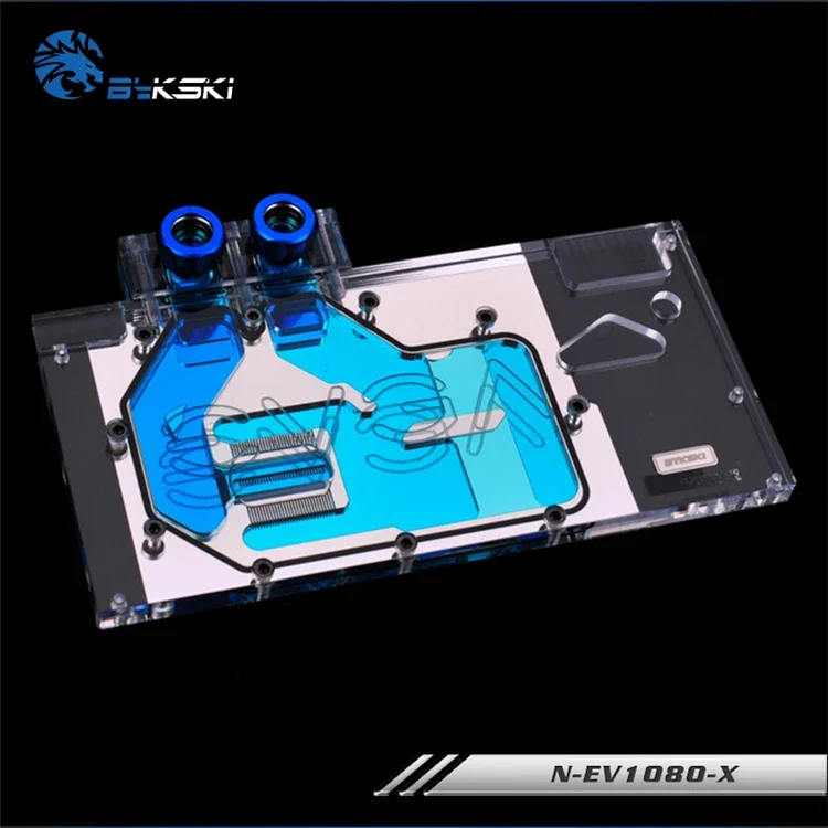 Водяной блок Bykski для EVGA GTX1080/1070 FTW/GTX1070 Ti FTW Ultra GAMING/полная крышка медный радиатора