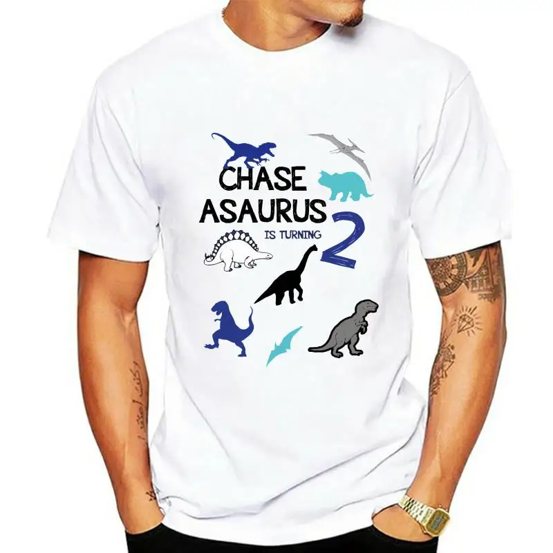 

Футболка с динозавром, футболка на день рождения, персонализированная футболка с динозаврами