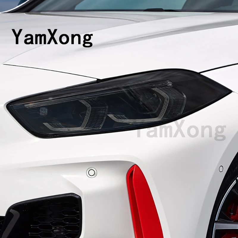 

Защитная пленка для автомобильных фар BWM 1 Series F40 2019 в наличии, черная прозрачная пленка против царапин для ремонта автомобиля