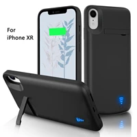 6000mah external battery charger case for iphone xr charging case portable fast charge dock station case for mobile phone