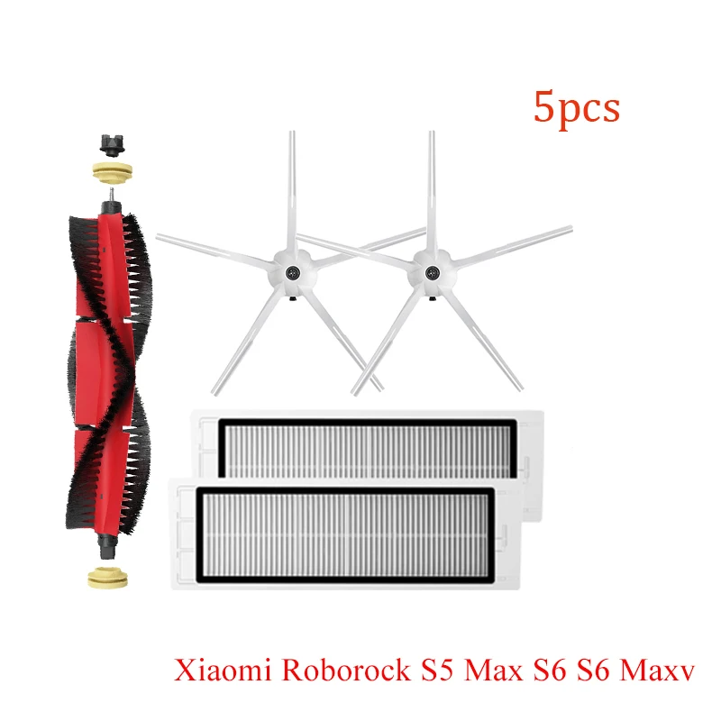 

Запасные Части Для Робота-пылесоса Xiaomi Roborock S5 Max S6 S6 Maxv: Щетка-валик, HEPA-фильтр И Другие Аксессуары