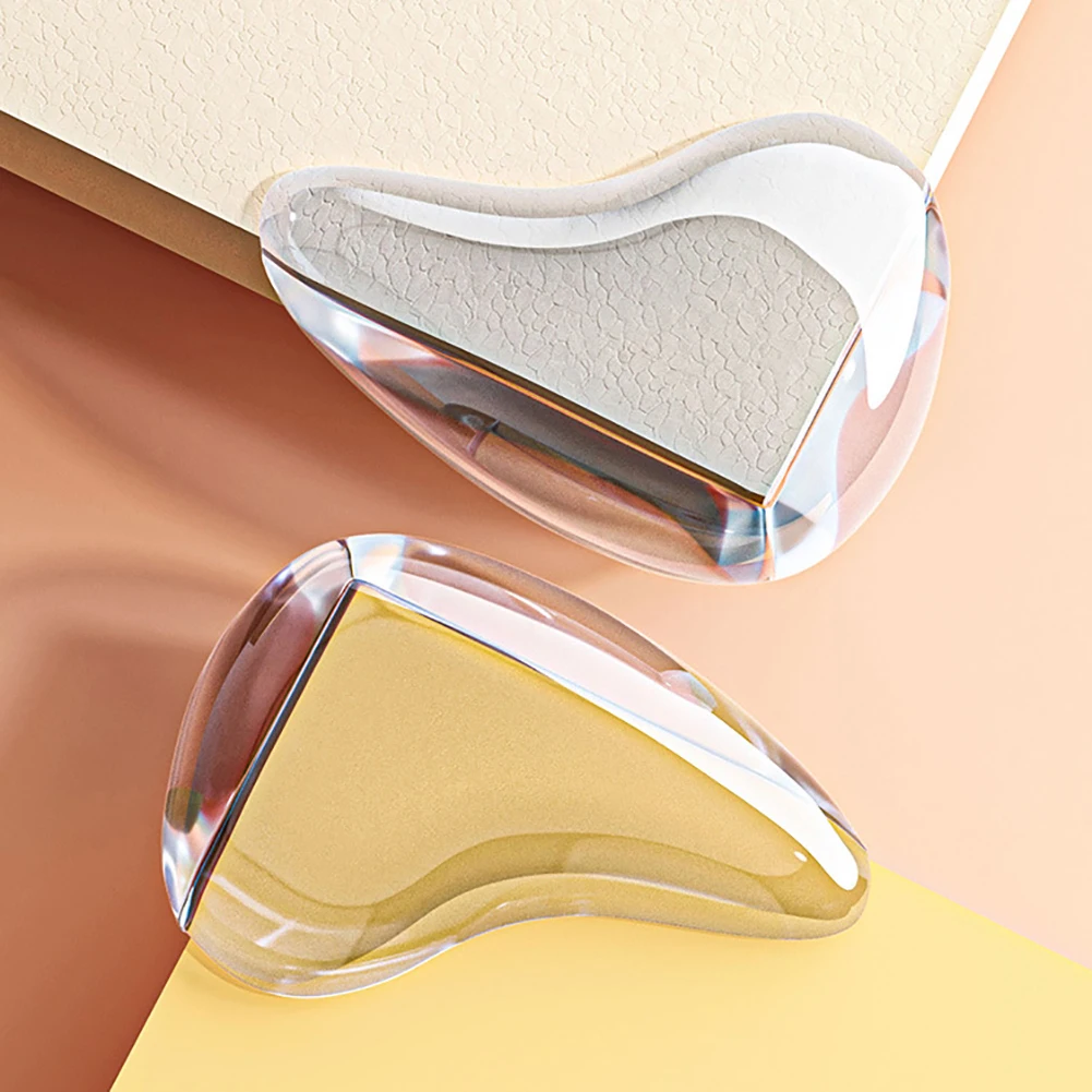 

4 Pcs Corner Protector, Water Drop Shape Baby Proofing Table Corner Guards, Protectors for Furniture Against Sharp Corners