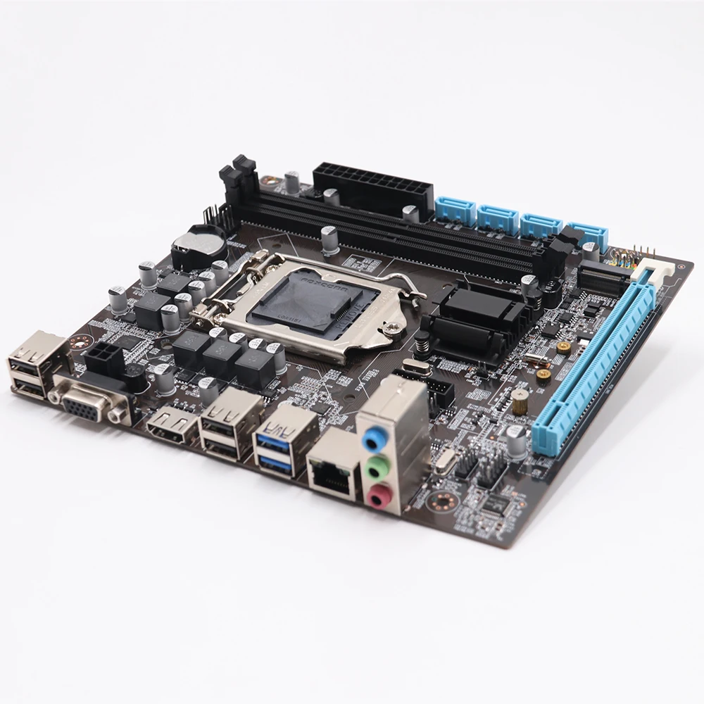 

2021 New generation PC H110 Desktop Computer Motherboard with 3.0 USB SATA M2CD