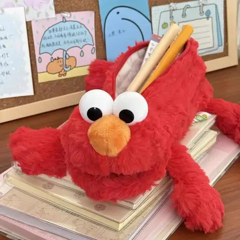 KOQZM Красный плюшевый пенал