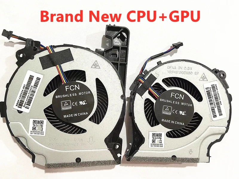 

Brand New Laptop CPU GPU Cooling Fan For HP 15-CX0068TX TPN-C133
