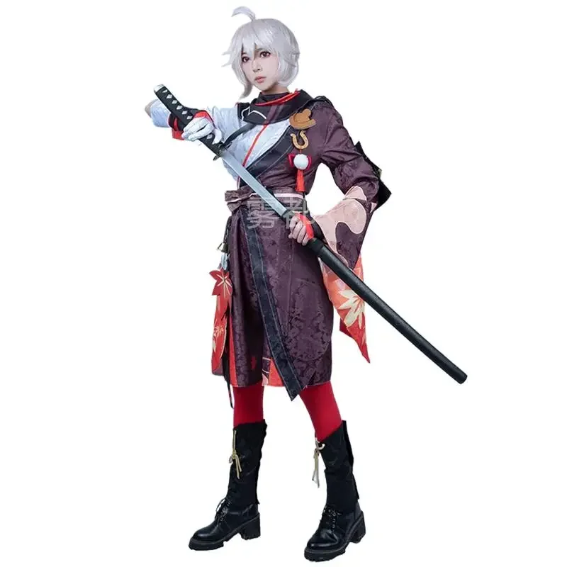 Парик для косплея казухи каэдехара аниме-косплей карнавальный костюм Хэллоуина