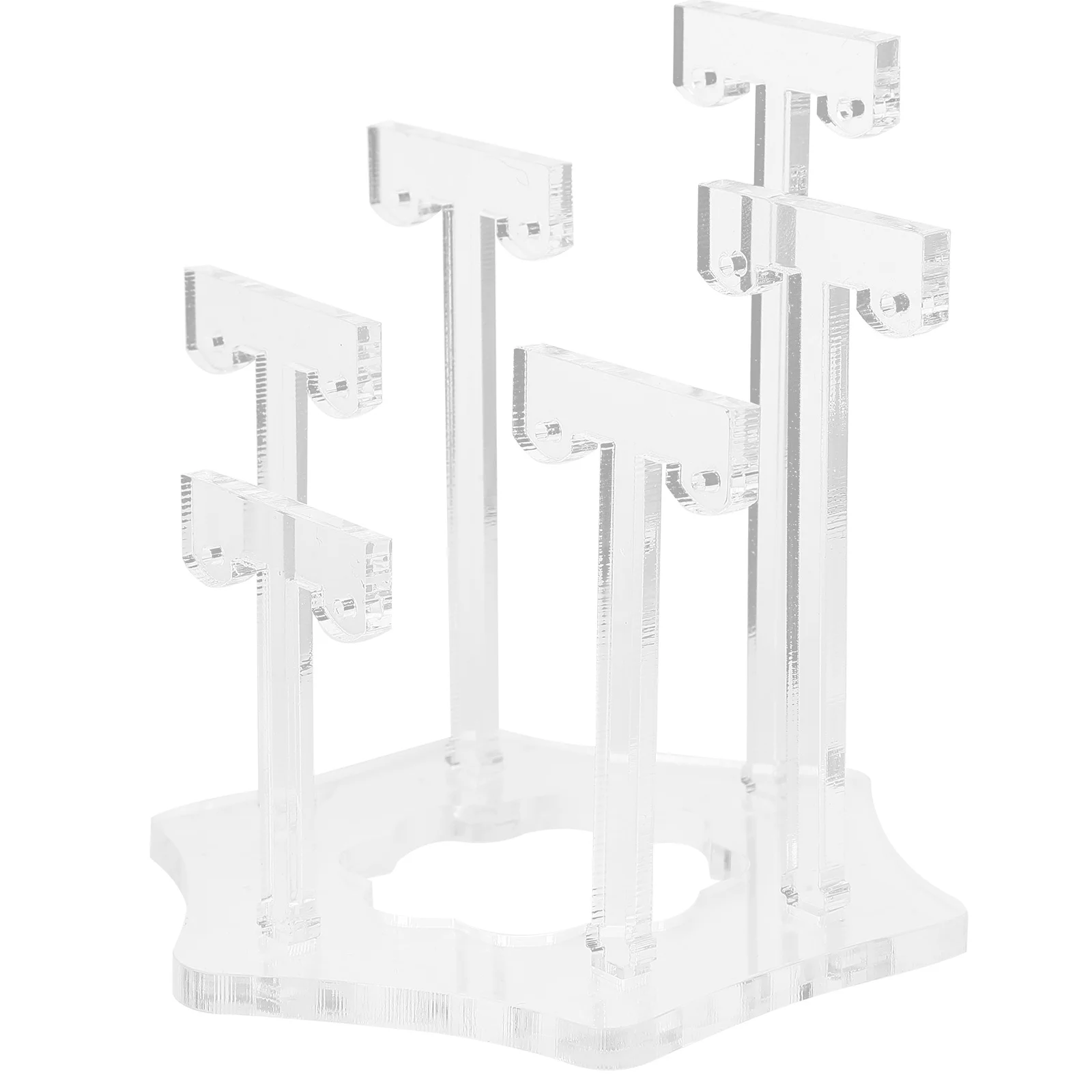 

Earrings Organizer Stands Multi-layer Jewelry Retail Holder Acrylic Display Small Rack
