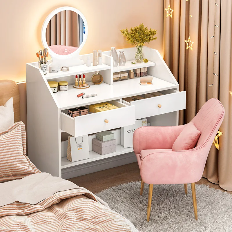 

Bedroom Charm Dressing Table Woman Luxury Storage Organizers Dressing Table Luxury Nordic Tocador Maquillaje Home Furniture