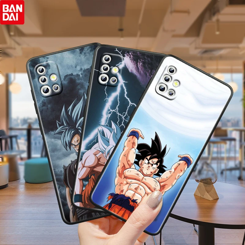 

Cartoon Dragon ball Hot Anime For Samsung Galaxy A72 A71 A52 A51 A73 A53 A32 A12 A21S Silicone Soft Black Phone Case Funda Capa