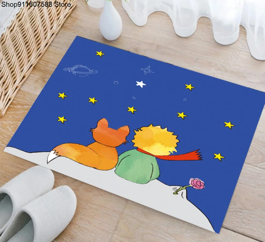 

Prince Rugs Anti-Skid Cartoon Area Rug Fairy Tales Carpet Floor Mat Home Bedroom Carpet Doormat Non-slip Mat Home Decor For Kids