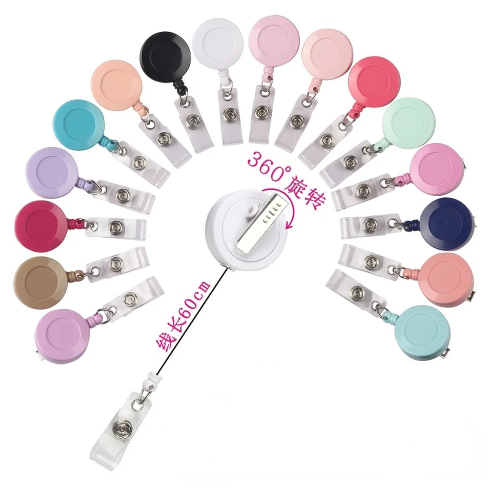 

Бейдж выдвижной с именной картой для медсестры, 10 шт.