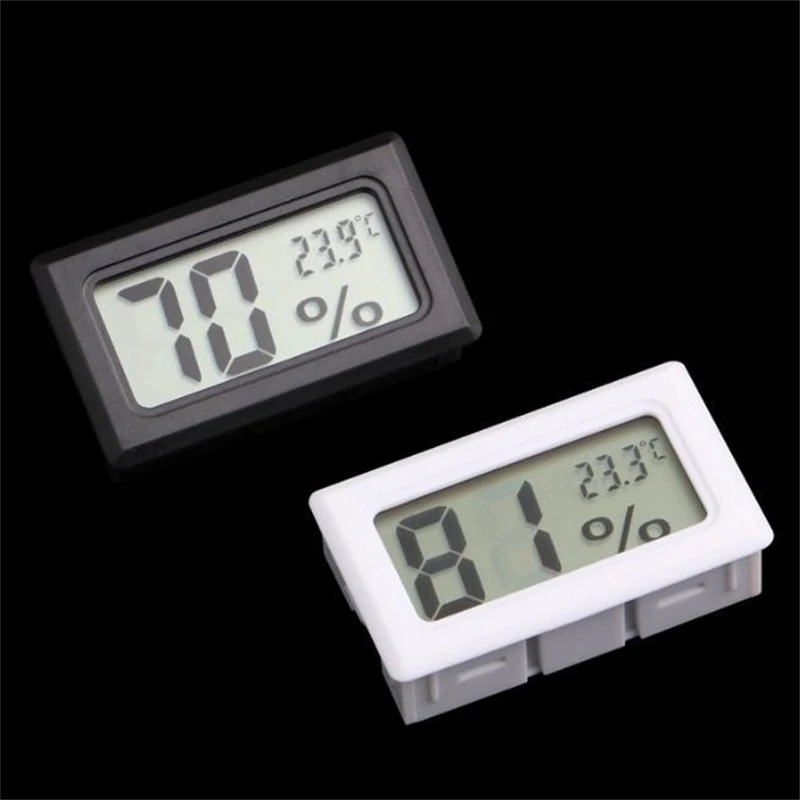

LCD Digital Thermometer Hygrometer Temperature Sensor Humidity Meter Detector Gauge Instruments Indoor Household Humidity Tester