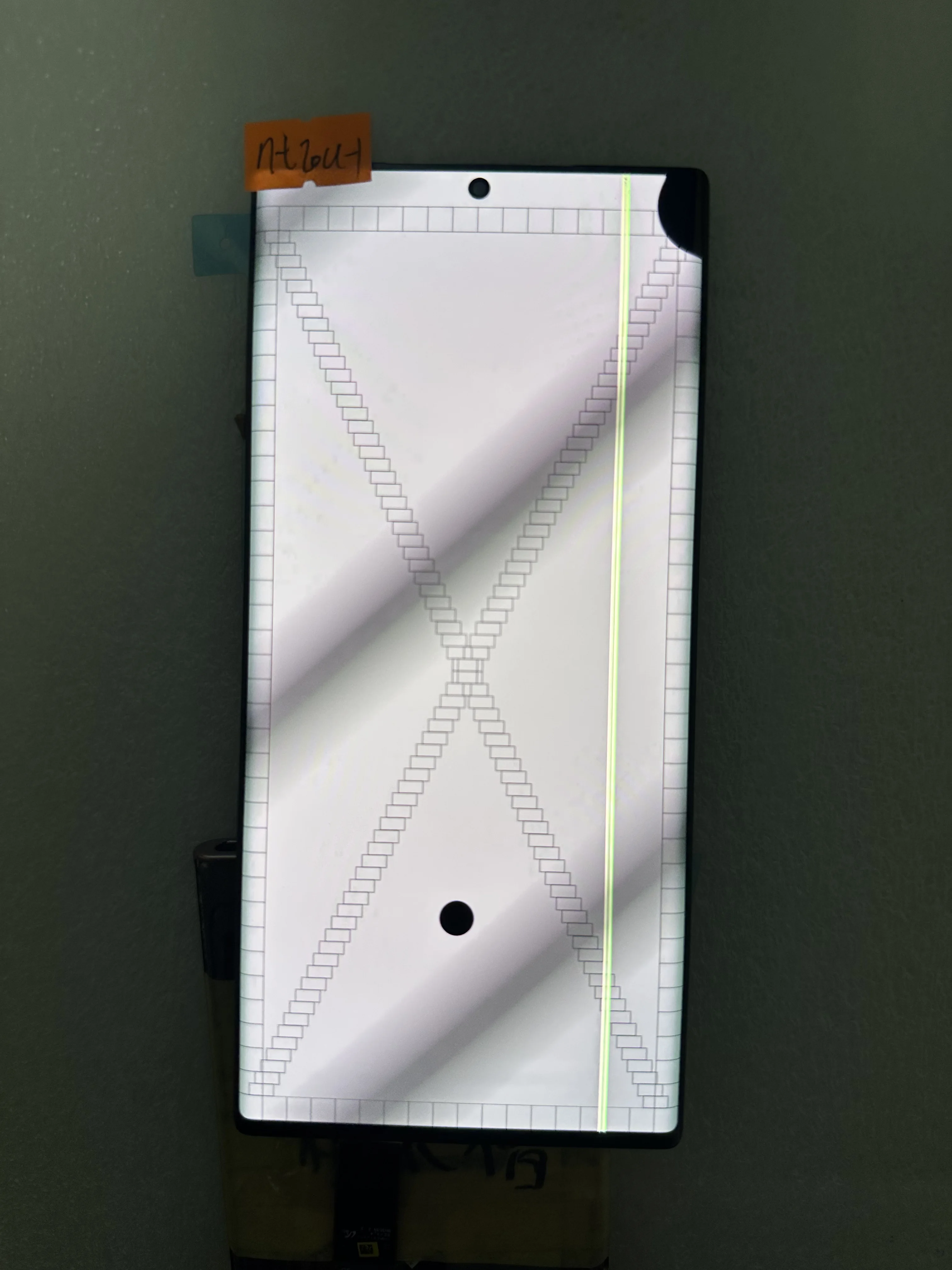 Фото AMOLED Высококачественная замена экрана Note 20 Ultra для Samsung Galaxy Note 20 Ultra, детали сенсорного экрана ЖК-дисплея №2