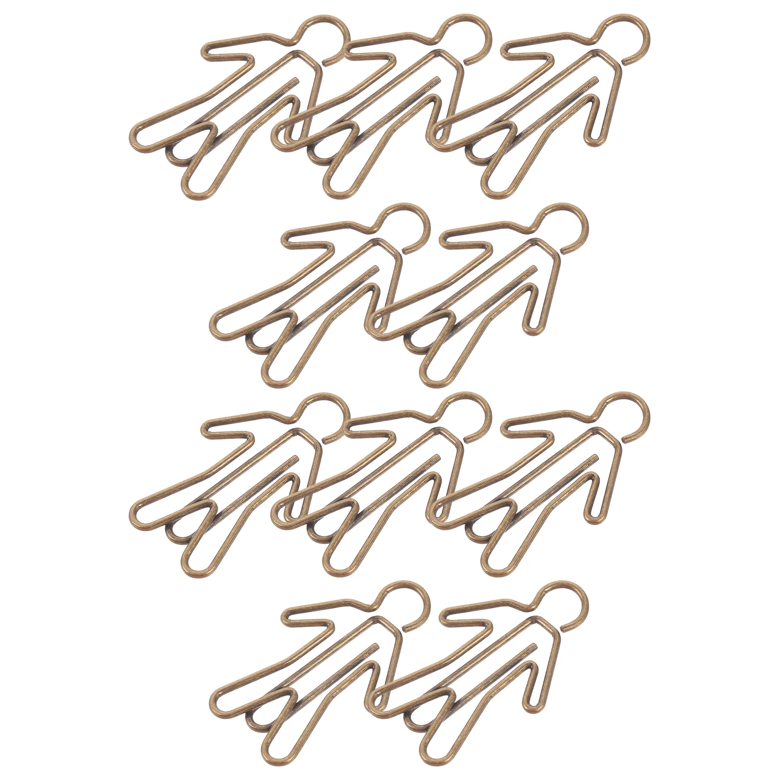 

20 Pcs Bookmark Office Birthday Decoration Girl Metal Decorative Small Paperclips