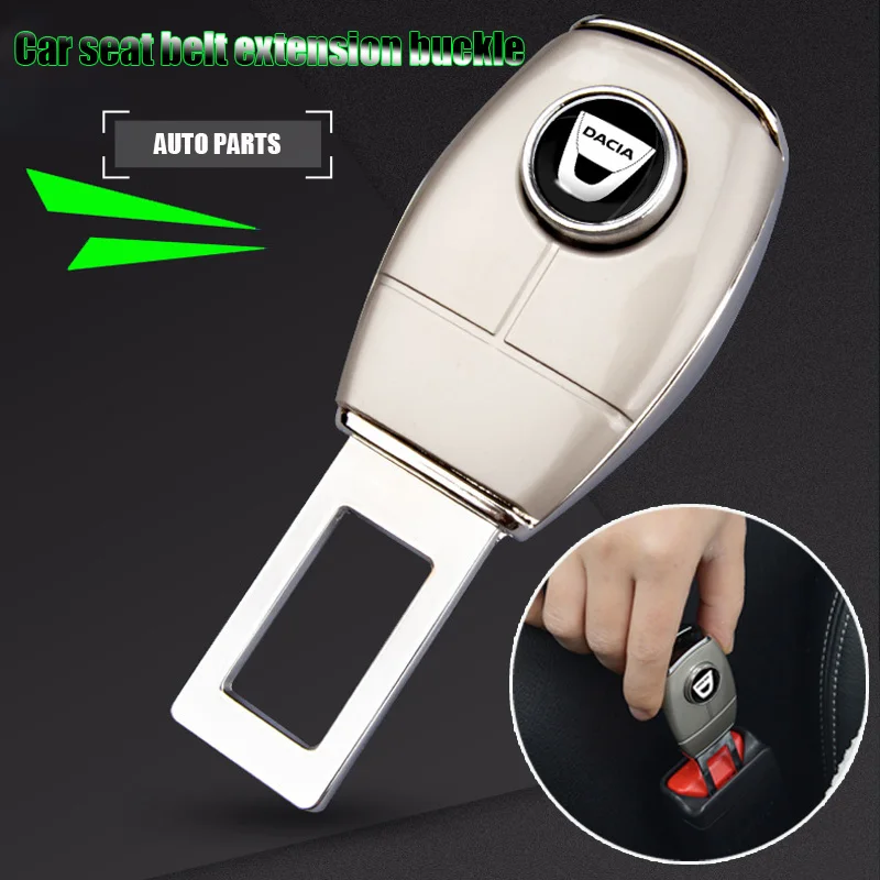 

Car Seat Belt Extension Auto Belts Extender for Dacia Duster Dokker Logan Lodgy Sandero Stepway Dokker MCV Sandero Accessories