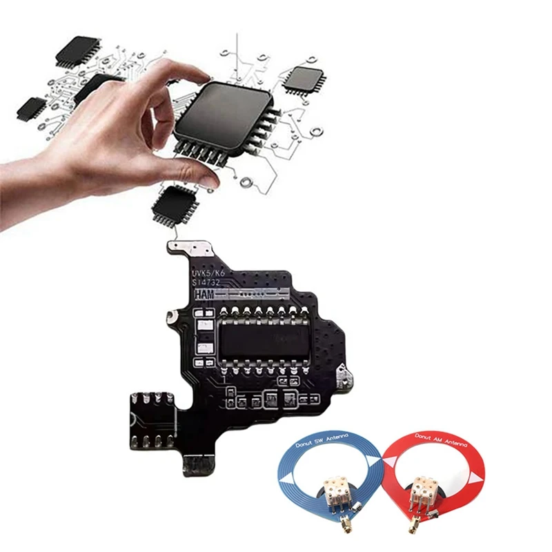 Модуль модификации для Quansheng K5/K6 SI4732 + 2 антенны Xdonut