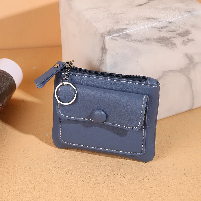 

Zipper Girl Money Bags Women Small Coin Purse Bag Wallet Change Purses Children Mini Wallets Leather Key Holder Monedero Mujer