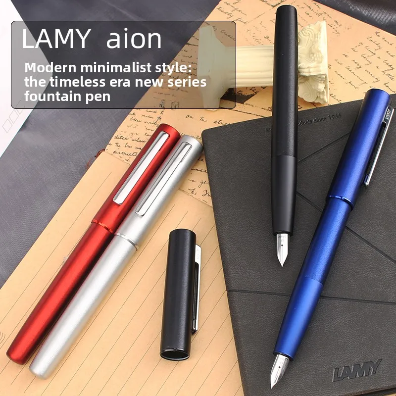 Фото Немецкая оригинальная серия Lamy Eternal Era Aion, ограниченная серия, гоночная зеленая тренировка, бизнес-офис, авторучка, офисные принадлежности №2