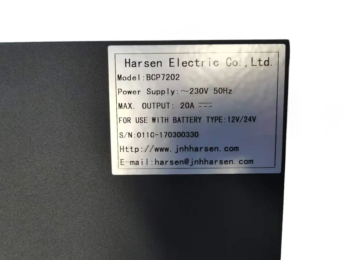 BCP7202 Зарядное устройство Kaixun 20A Дизельный генератор Свинцово-кислотный