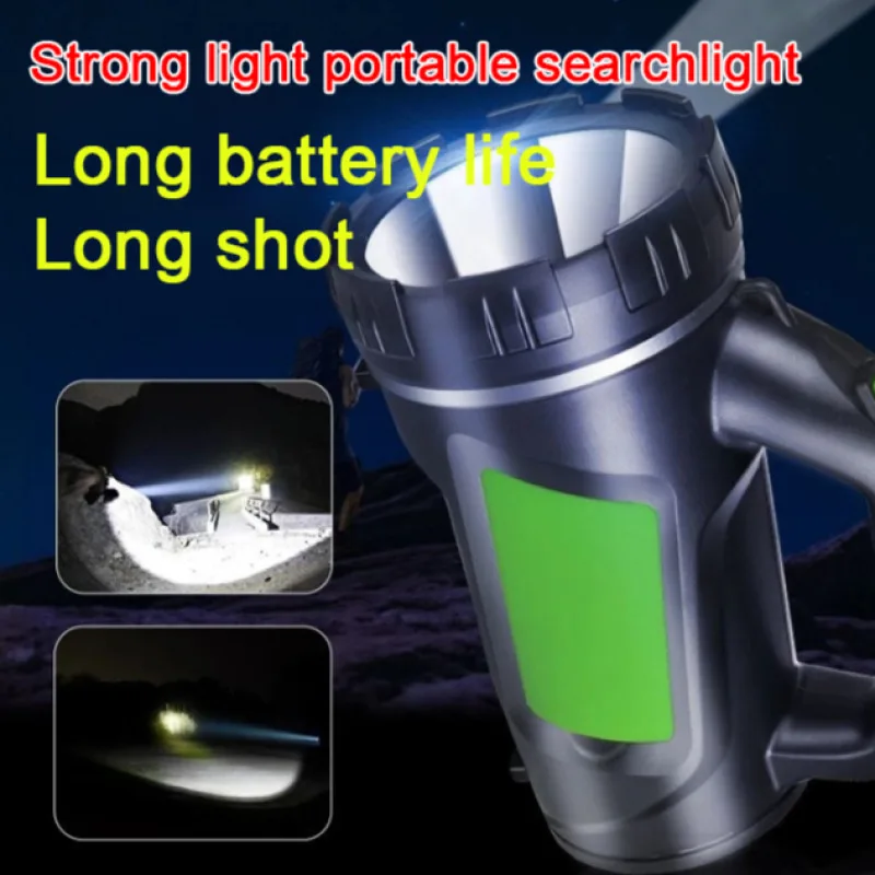 

Портативный фонарик с боковыми лампами для дополнительного освещения при чрезвычайных ситуациях