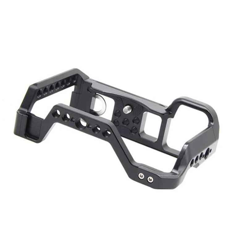 

DSLR Camera Cage For Sony A7C Housing Case Cold Shoe 1/4Inch Arri Hole For Microphone LED Fill Light Extension