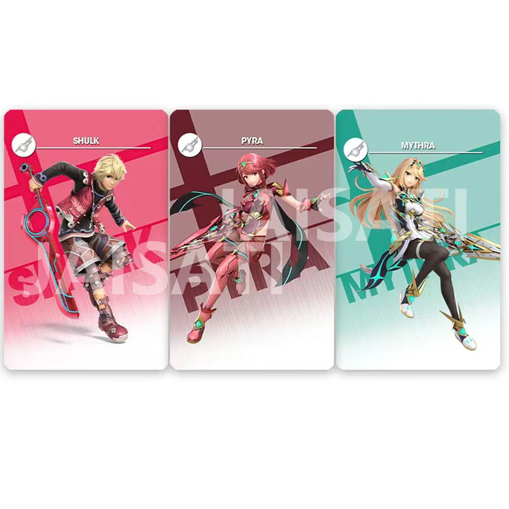 Блокировочная карта Xenoblade3 amiibo блокировочная Xenoblade chronles 3 shulk Monardo pypa mythra