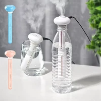 usb air humidifier diamond donut bottle essential oil aroma diffuser mist maker ultrasonic home office humidification detachable