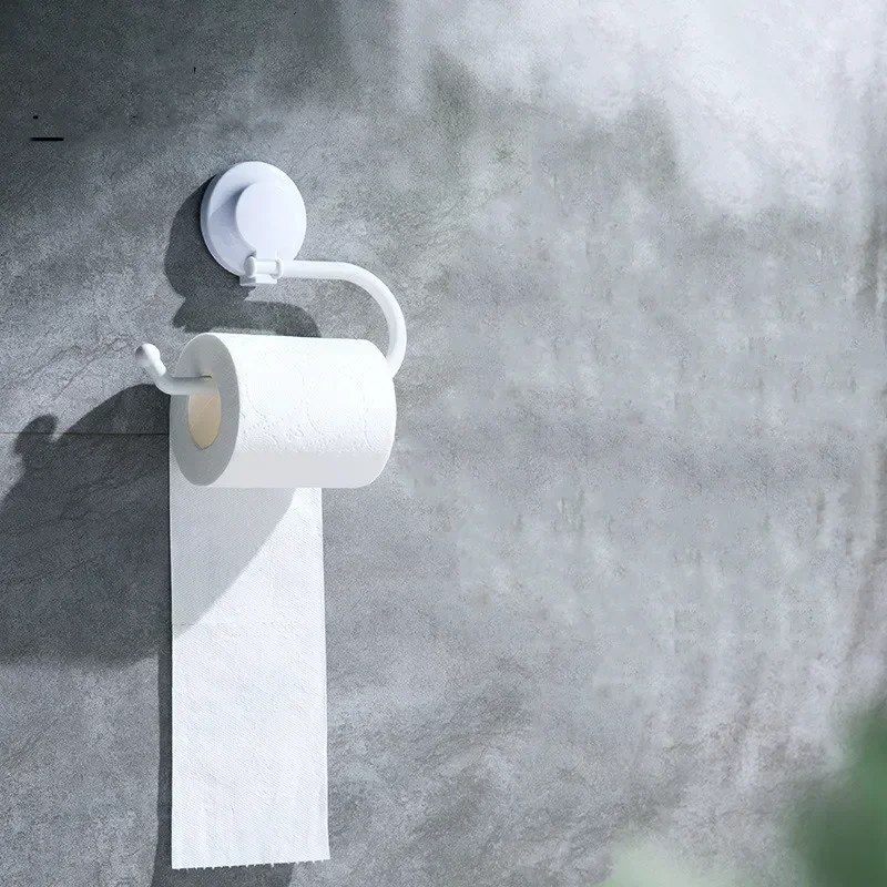 1 шт. держатель для туалетной бумаги кухни ванной комнаты супер-хранение присоска