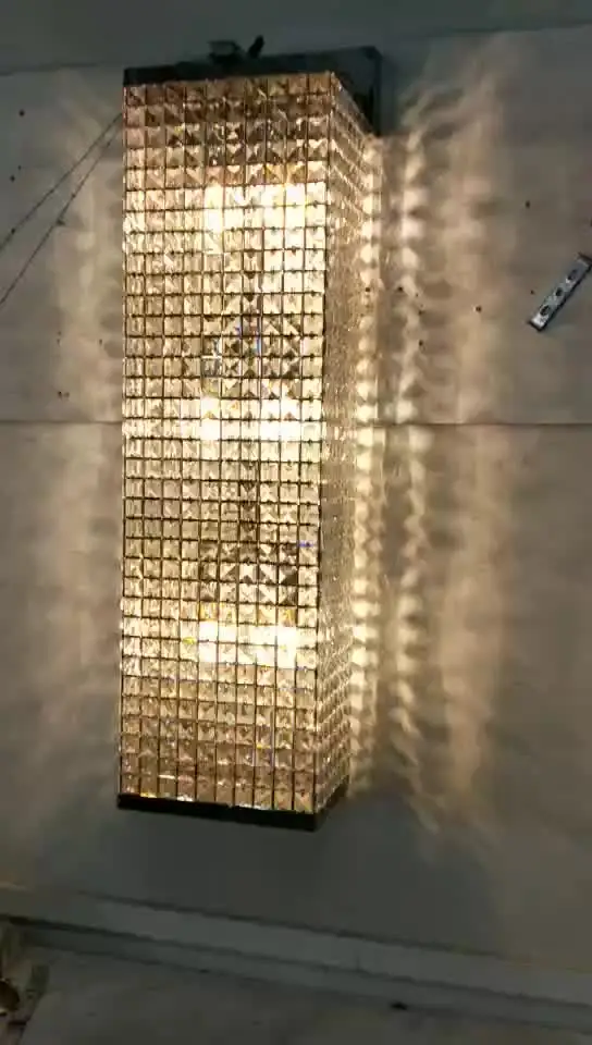 

Bedside nordic crystal indoor modern wall lamp LED wall light ETL60169