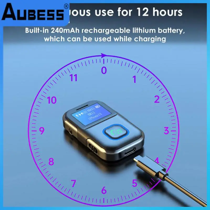 

Abs Lasting Audio Receiver Stereo Music Mp3 Player Low Power Audio Player Audio Receiver With Display Screen Br11