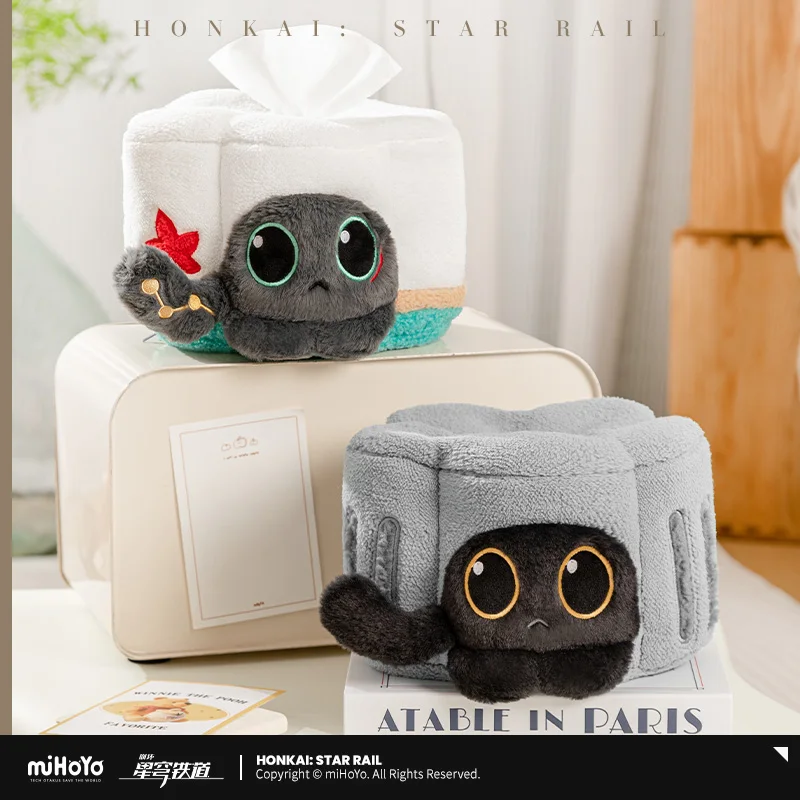 Фото Honkai Star Rail плюшевый ящик для бумаги, игровая периферия, продукты Цзин Юань, 7 марта Dan Heng Ruan Mei, серия Creation, оригинал №2