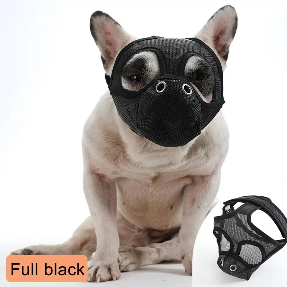 

Funny Practical Dog Muzzle Pig Nose Design Dog Muzzle Versatile Comfortable Dog Muzzles for Anti-bite Treatment for Chewing