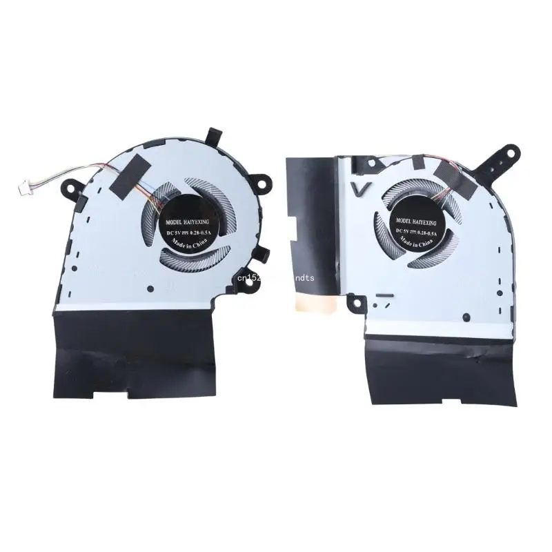 Ноутбуки CPU GPU Радиаторы Вентилятор DC5V 4Pin 4wires для ROG 3 4 G531G Прямая поставка