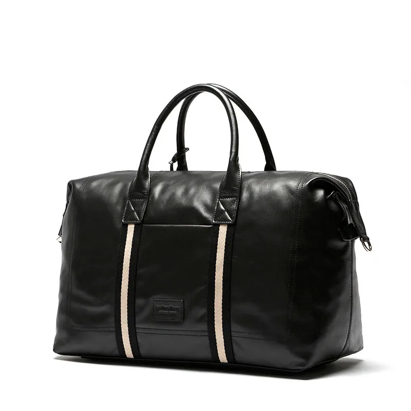 

Дизайнерские дорожные сумки для мужчин, кожаная вместительная дамская сумочка на ремне для фитнеса и путешествий, чемоданчик для ручной клади