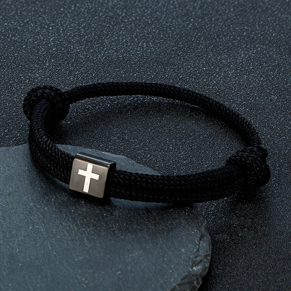 MKENDN ручной работы морской флот океан веревка браслет из нержавеющей стали