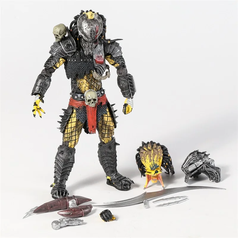 Фигурка NECA Predator бетонная 7 дюймов с аксессуарами |