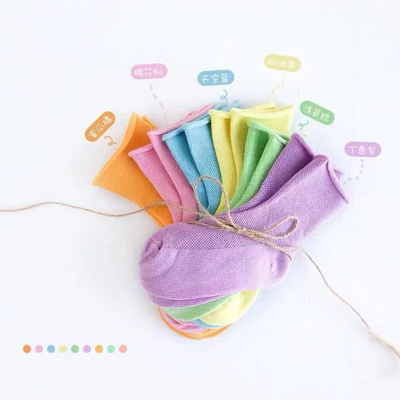 Носки детские в Корейском стиле мягкие школьные японские носки для мальчиков и