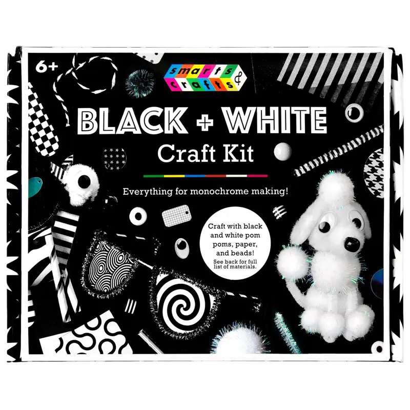 

Your Own Black and White Craft Kit (233 Pieces)
