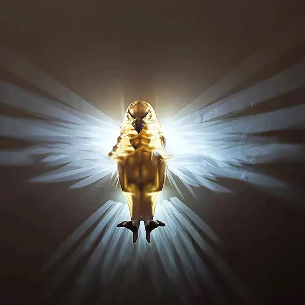 Светодиодная настенная 3d-лампа с животными для украшения гостиной коридора