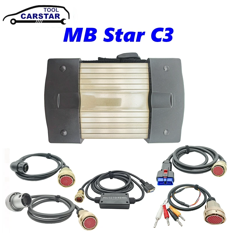 

Профессиональный мультиплексор MB Star C3, полный чип, диагностический инструмент MB C3, автомобили и грузовики, автоматический диагностический сканер
