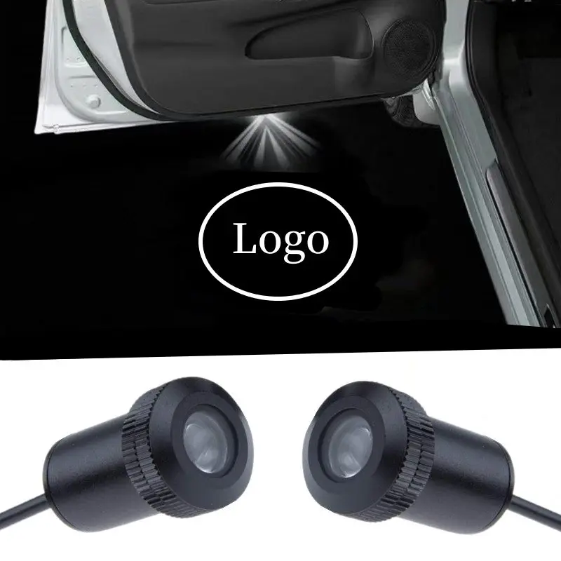 

2PCs LED Welcome Car Door Light Laser Projector Logo White Lamp Backlight For Lifan x60 Interior Courtesy Ghost Shadow Lights
