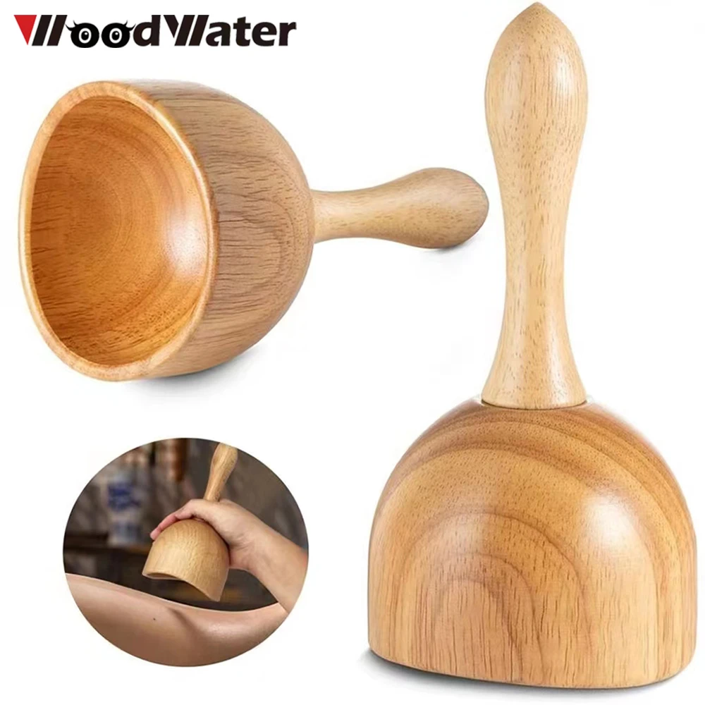 

Wooden Therapy Massage Cups Lymphatic Drainage Massager Body Sculpting ToolS Gua Sha Equipment