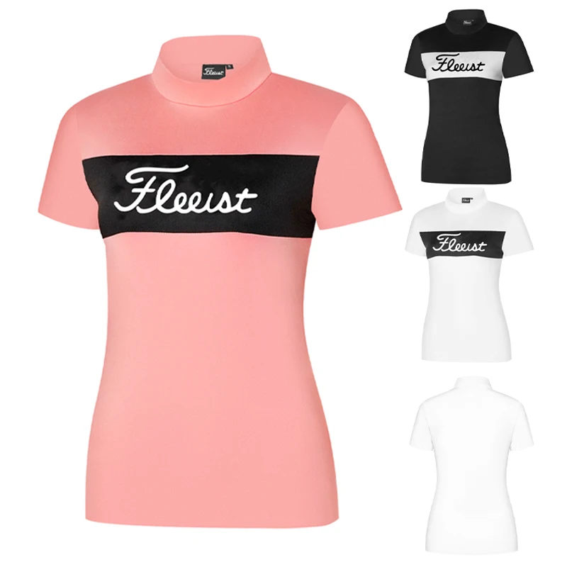 

Golf Clothing Quick Drying Golf Wear Women Leisure Breathable Summer Ladies T-shirt Clothes Woman Short Sleeve Sportswear Sports