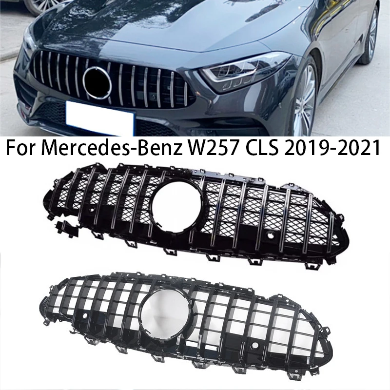 

Upgrade Car Front Radiator Grill Bumper For Mercedes Benz CLS Class C257 W257 2019-2021 CLS300 CLS350 CLS450 CLS500 CLS Coupe