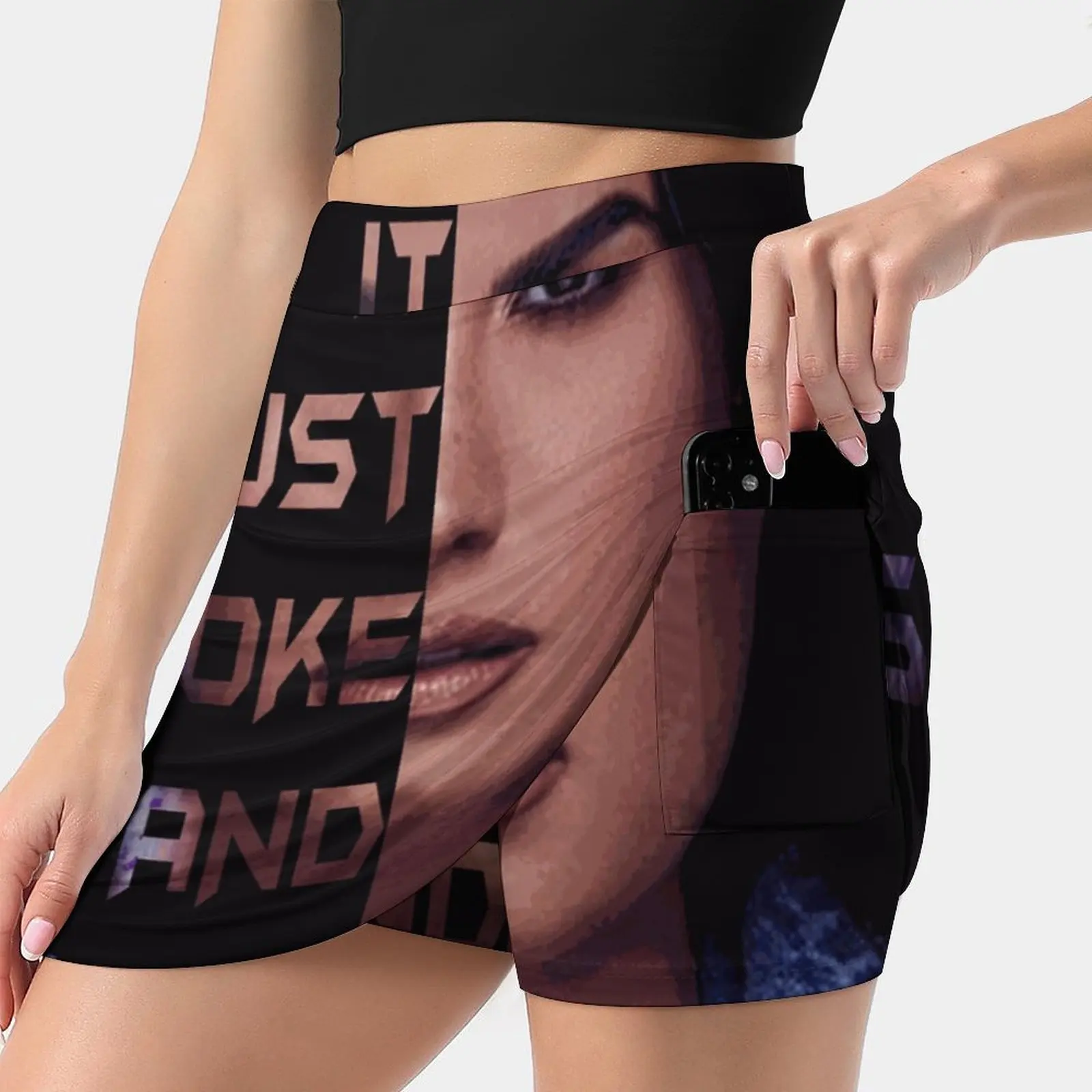

Demi Smoke And Mirrors Summer Women'Sshorts Skirt 2 In 1 Fitness Yoga Skirt Tennis Skirts Demi Lovato Lovatic Lyrics Music Ddl